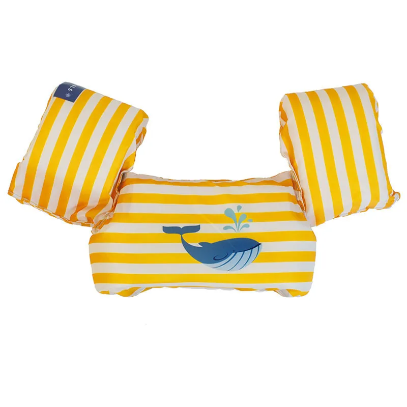 Brassards-ceinture Baleines Jaune/Blanc-1