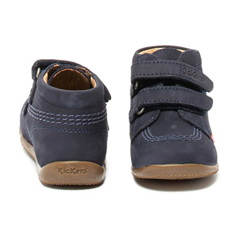 Bottillons Billy Velk Nubuck - Marine-5