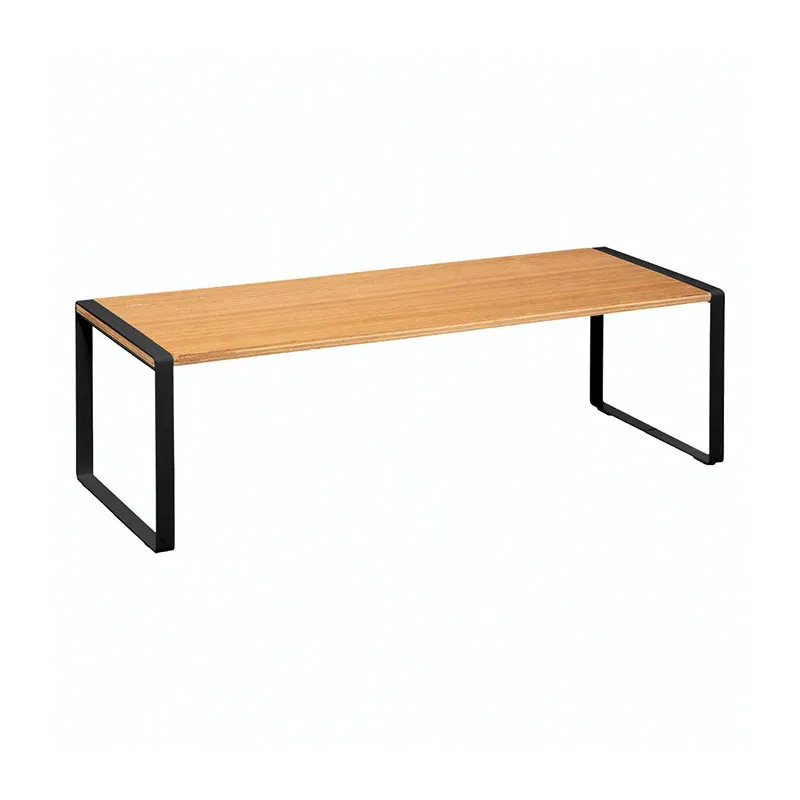 Étagère d'appoint Noir/Bois - 50,5x18x15cm-0