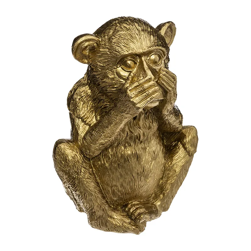 3 Singes Sagesse Sama - 13x12,8x17,2cm-2