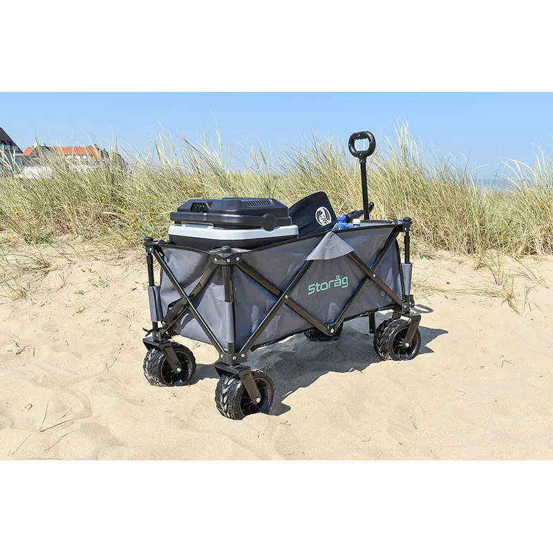 Chariot de plage pliable - 90x50x55cm-8