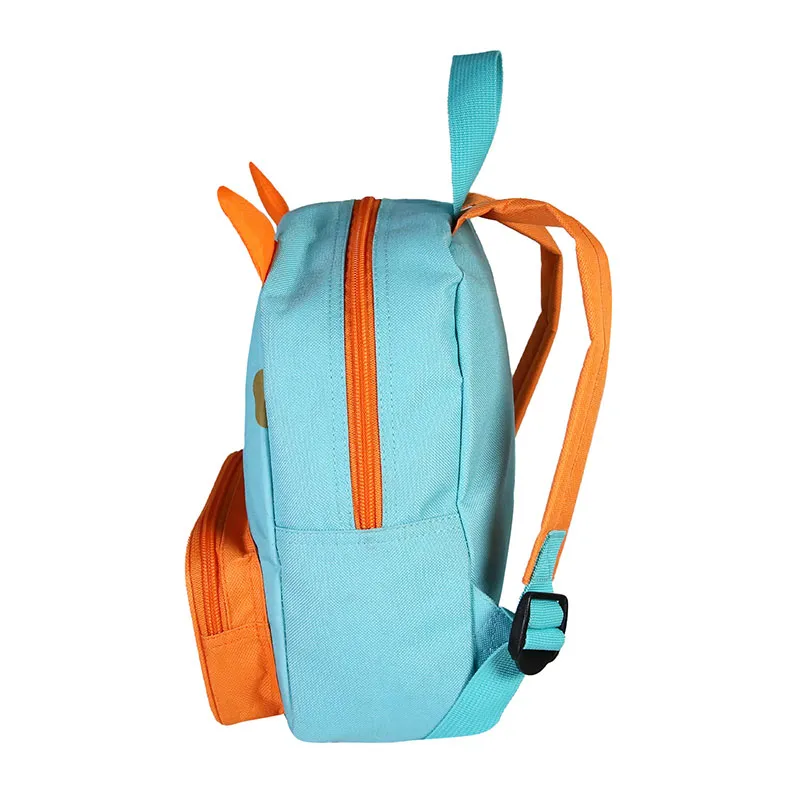 Sac à dos gouter maternelle Dino Bleu - 22x26cm-2