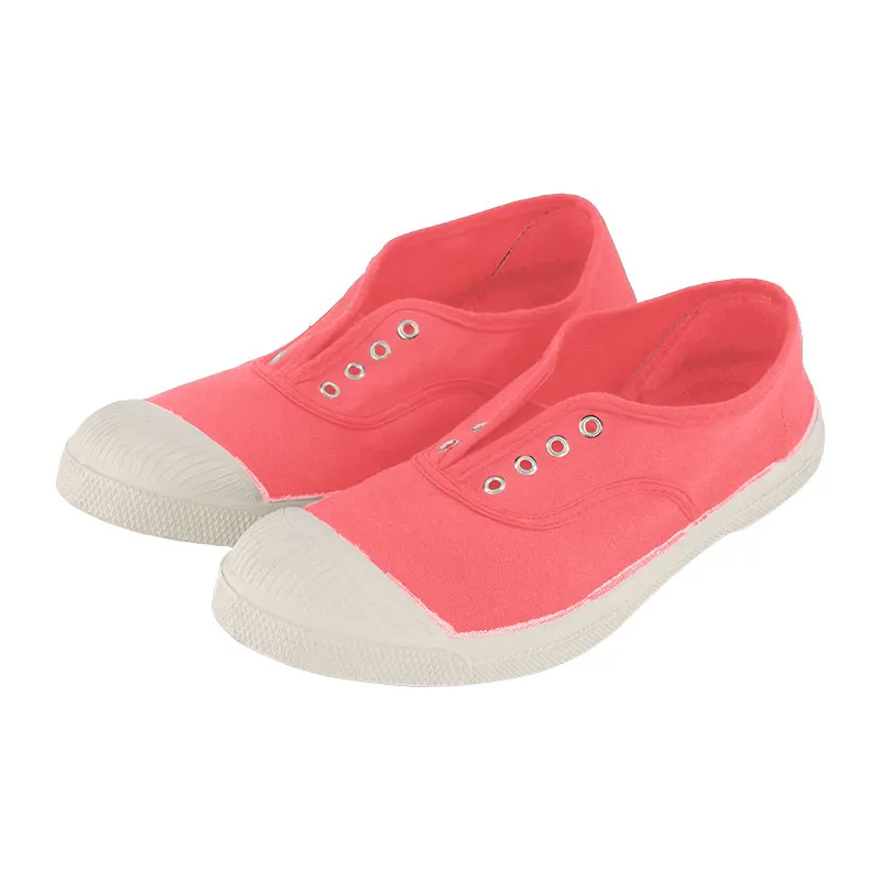 Tennis sans lacets Elly Femme - Hibiscus-1
