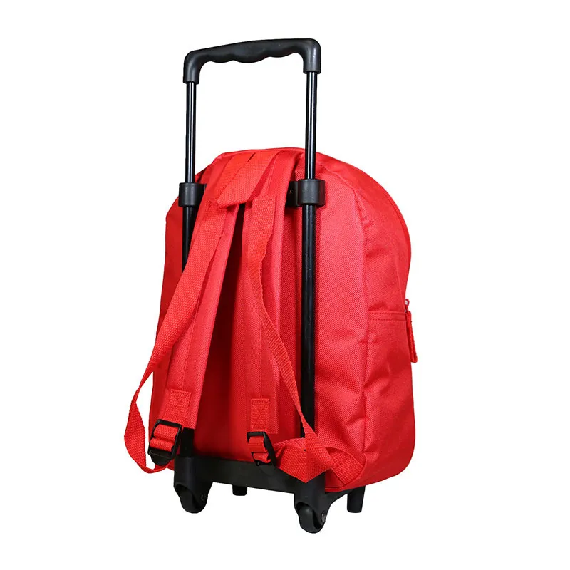 Sac à dos à roulettes maternelle Cars Rouge - 25x31cm-5