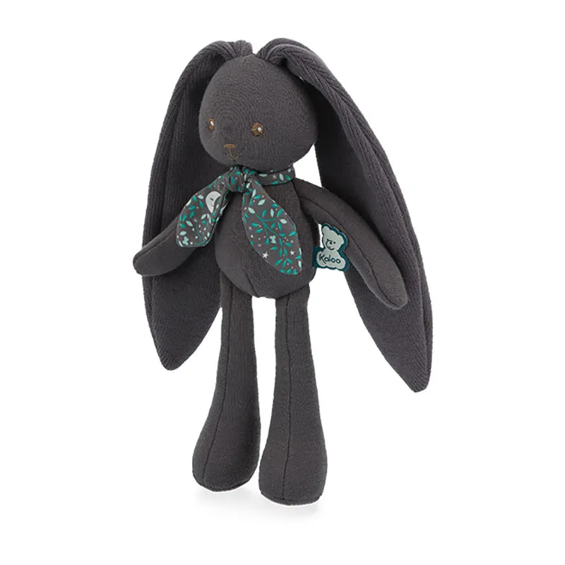 Peluche Lapin Gris violine 25cm - 0m+-3