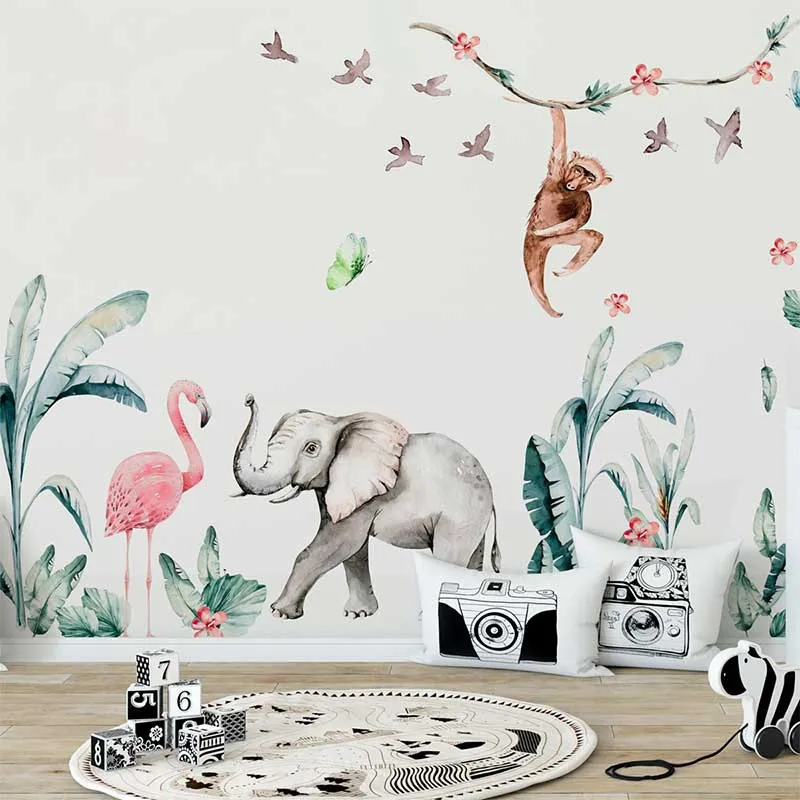 Stickers Géants - Animaux dans la savane-7