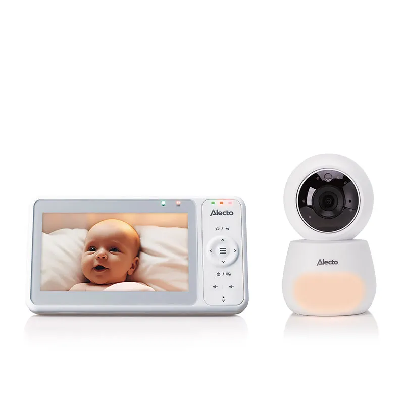 Babyphone Caméra 5" Veilleuse DVM2050 - Blanc-1