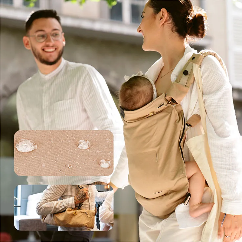 Porte-bébé évolutif Moov & Boost Beige - 0m+-5