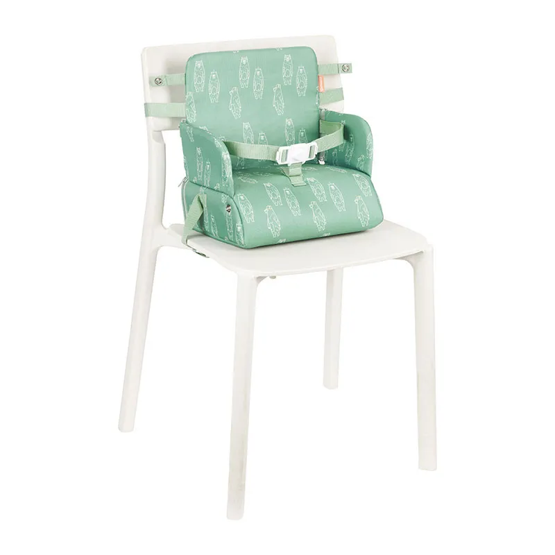 Rehausseur nomade Ourson Vert - 30x33cm-2