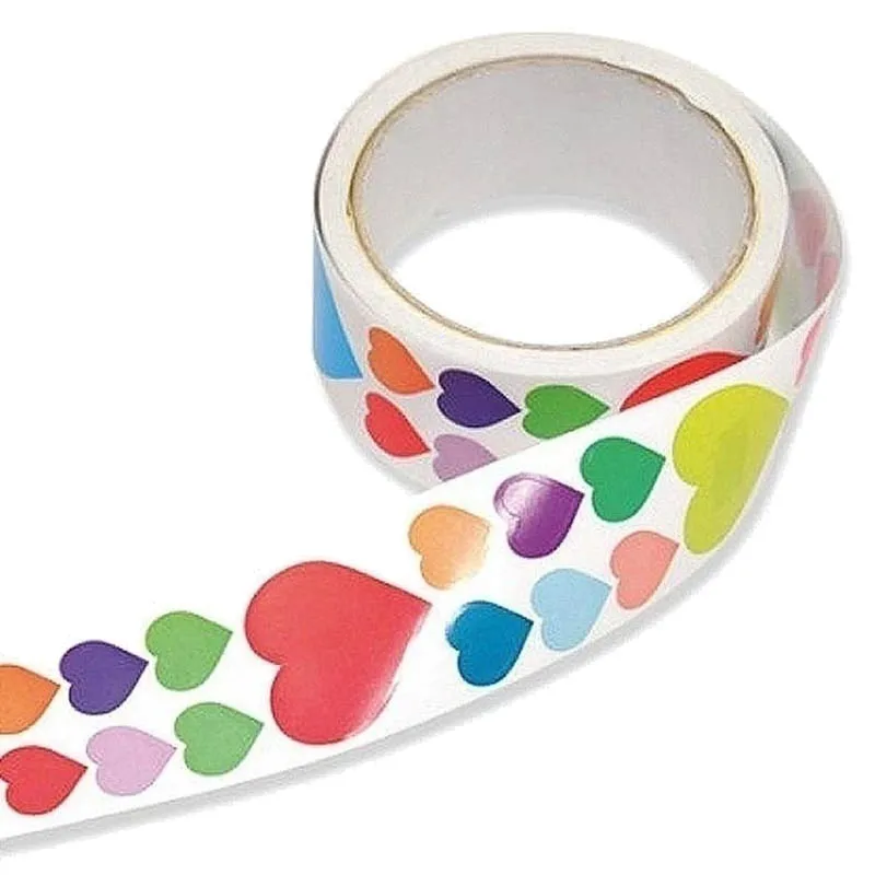 Stickers rouleau Coeurs - 870pcs-1