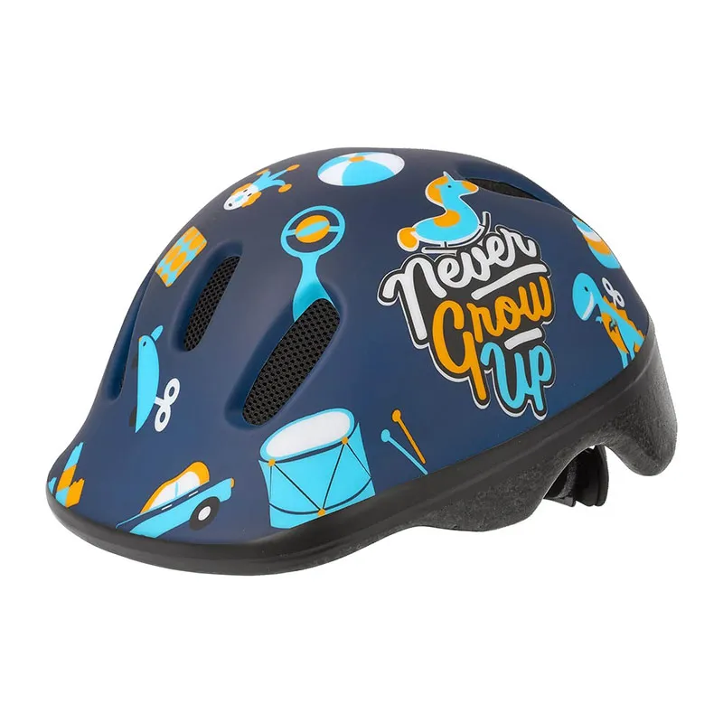 Casque Bleu Enfant/Bébé avec molette de réglage - 44-48cm-0