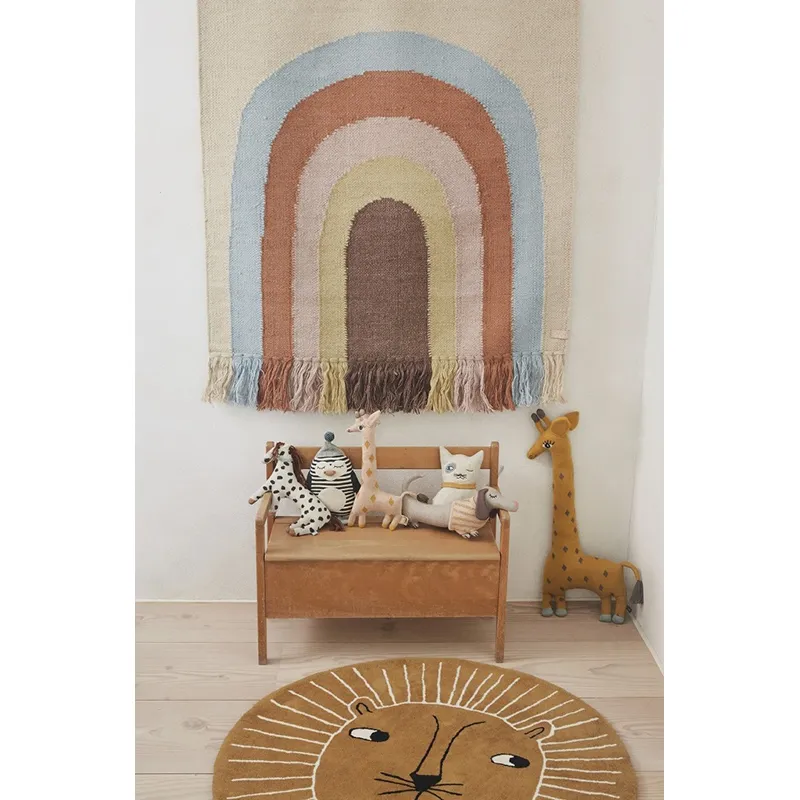 Tapis Lion - Ø95cm-2
