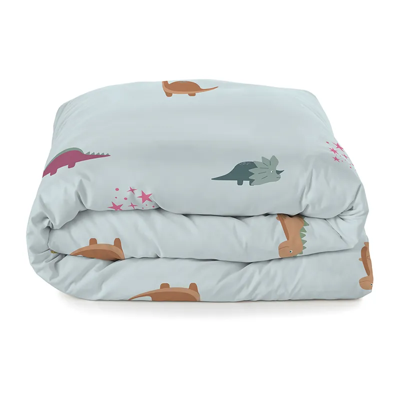 Parure 2pcs Coton Mini dinosaure - 100x120cm-2