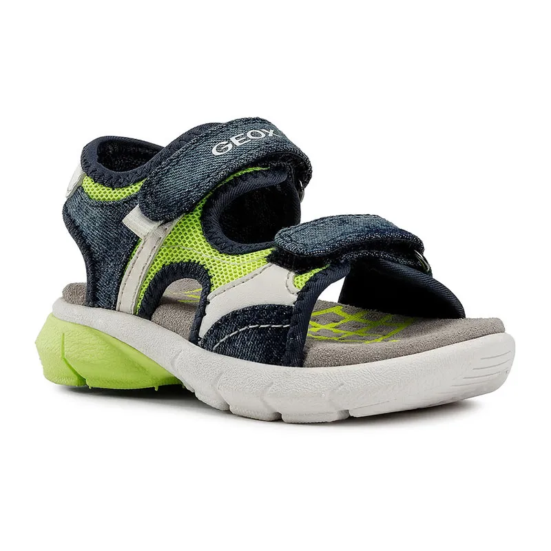 Sandales Flexyper - Fluo Jaune/Marine-0
