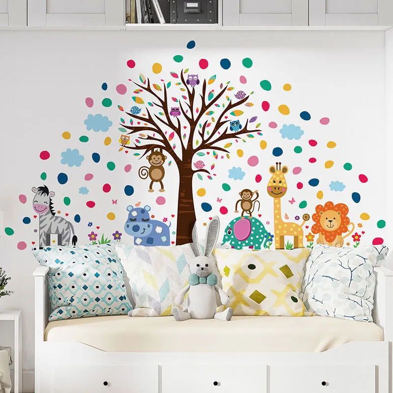 Stickers - Zoo heureux et petits pois-4