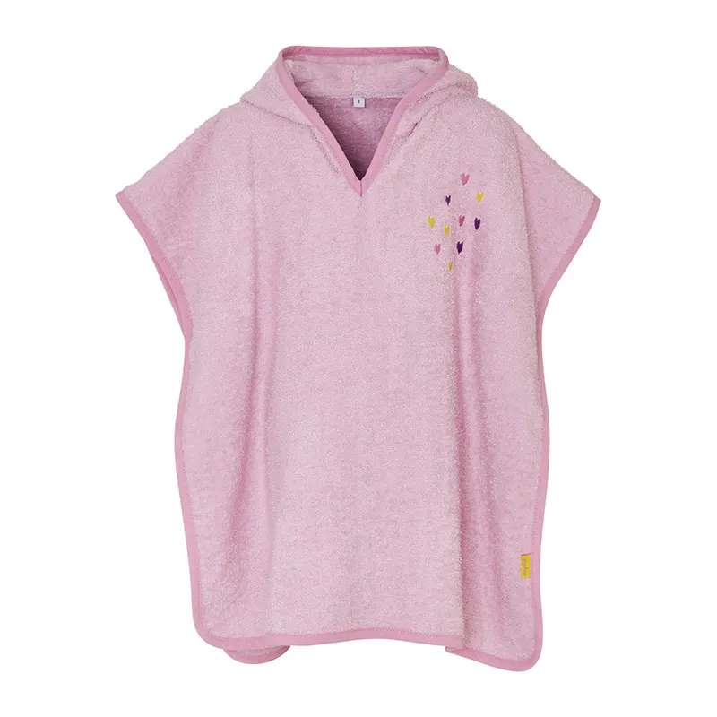 Poncho de bain - Licorne Lightpink-0