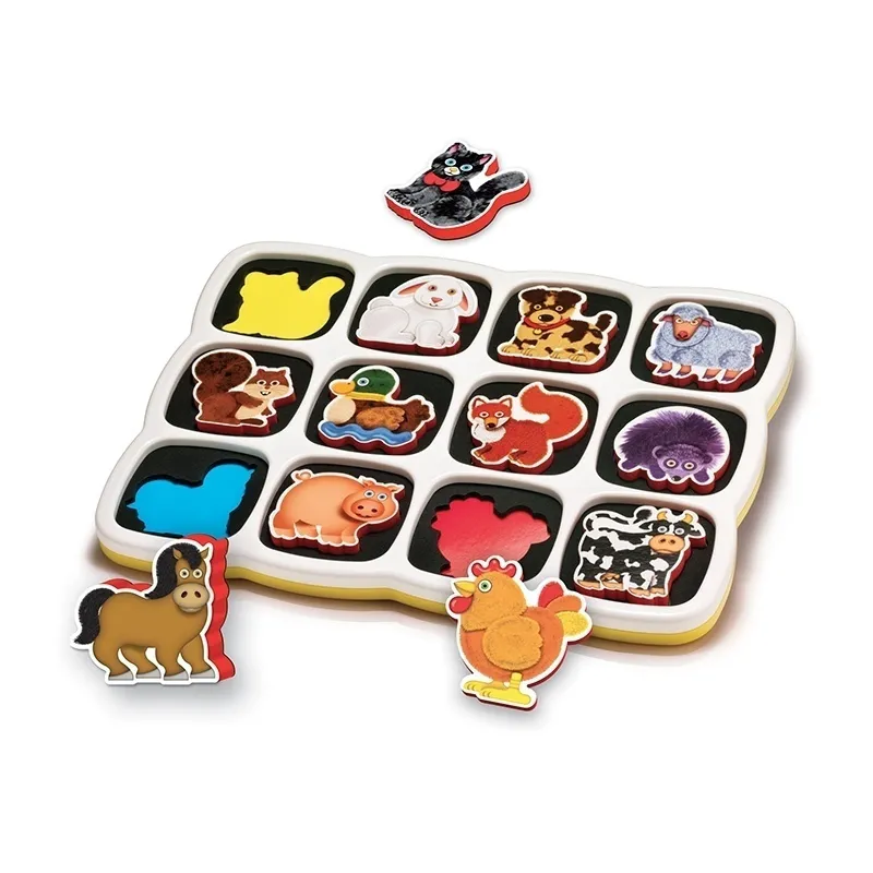 Puzzle magnétique Smart Puzzle Ferme 13pcs - 24m+-0