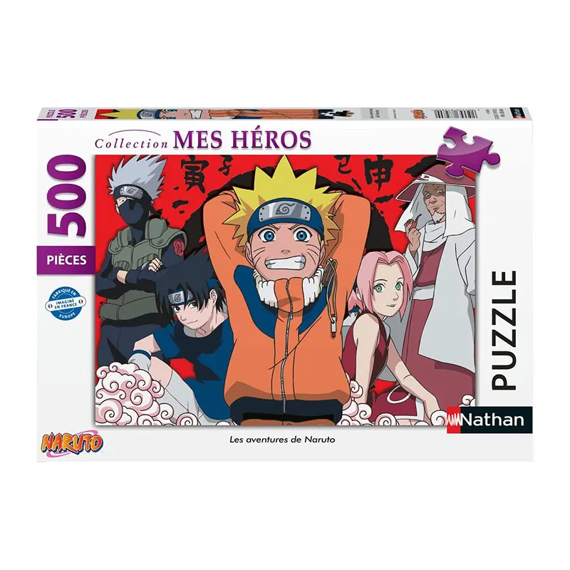 Puzzle Les aventures de Naruto 500pcs - 12+-0