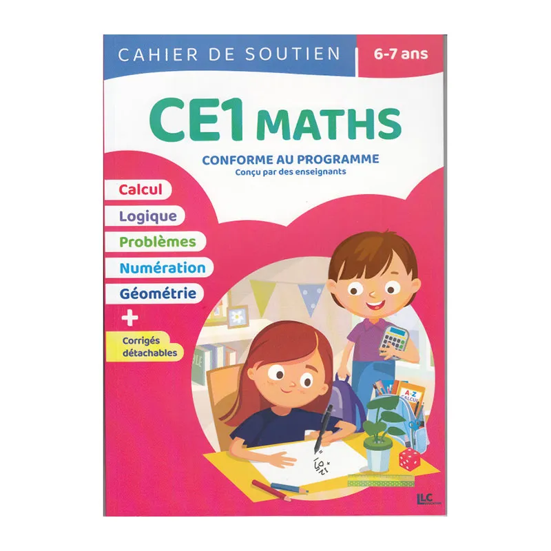 2 Chaiers de soutien CE1 Français/Maths - 6+-2