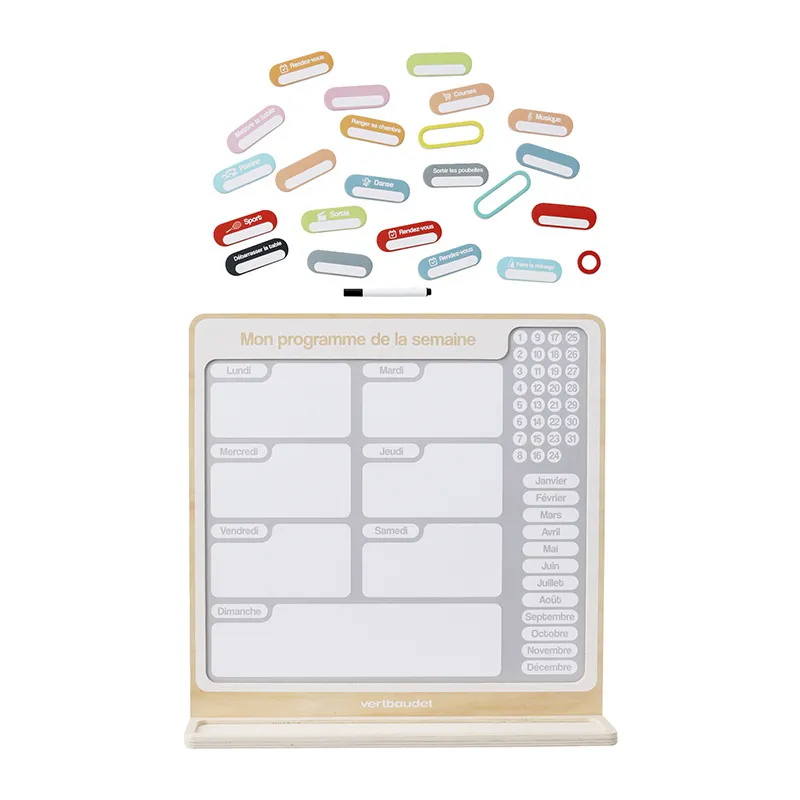 Tableau organisateur Bois - 36m+-1