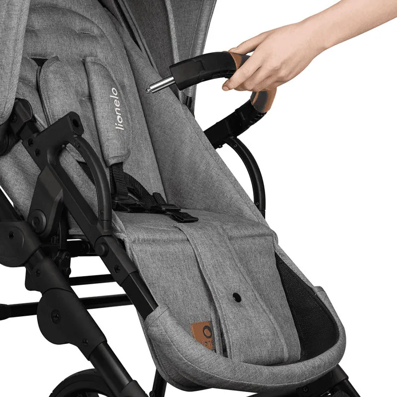 Trio Poussette Mari Tour + Nacelle + Cosy Gr.0+ - Gris Stone-19