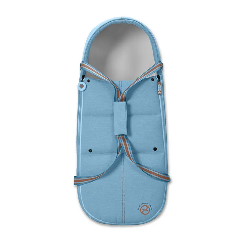 Nacelle souple Cocoon S - Beach Blue-0