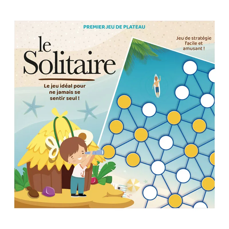 Jeu nomade du solitaire - 4+-0