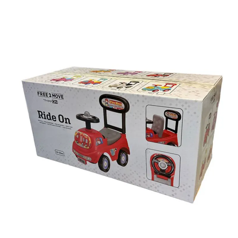 Porteur Pompier Rouge - 12m+-1