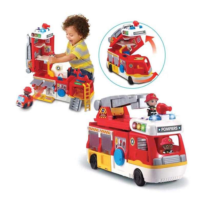 Tut Tut Copains Super camion caserne de pompiers - 12m+-2
