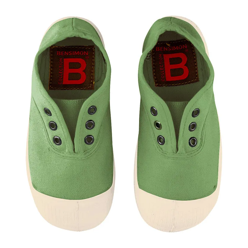 Tennis sans lacets Elly Enfant - Pomme-0