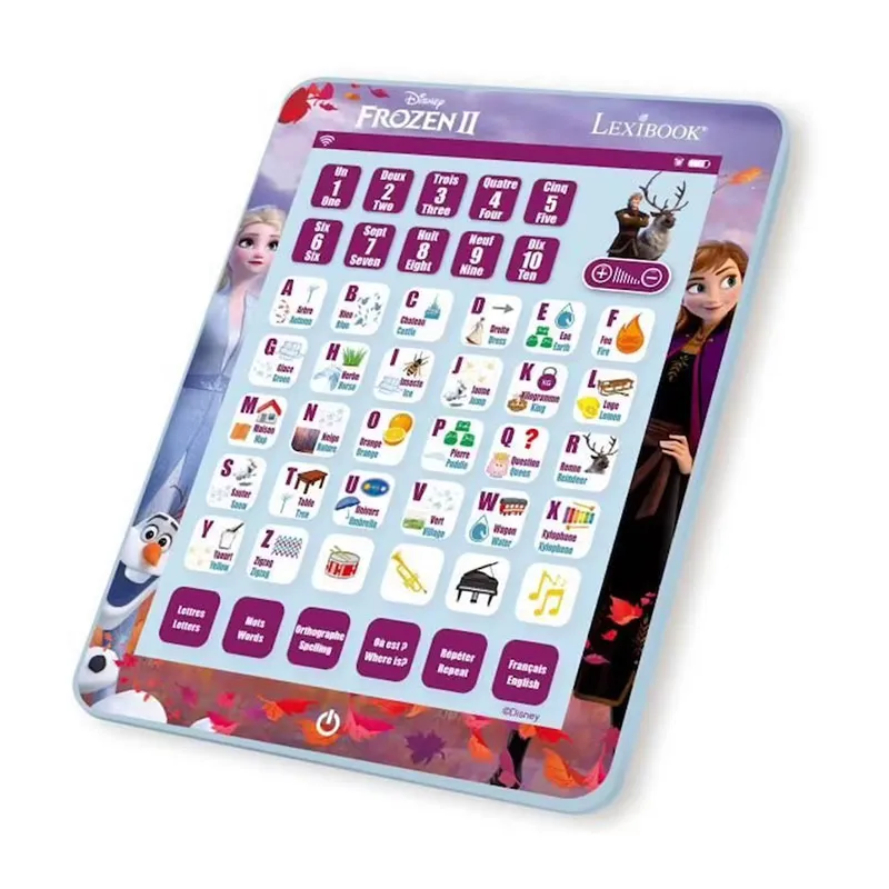 Tablette éducative bilingue Lexibook La Reine des Neiges - 3+-1