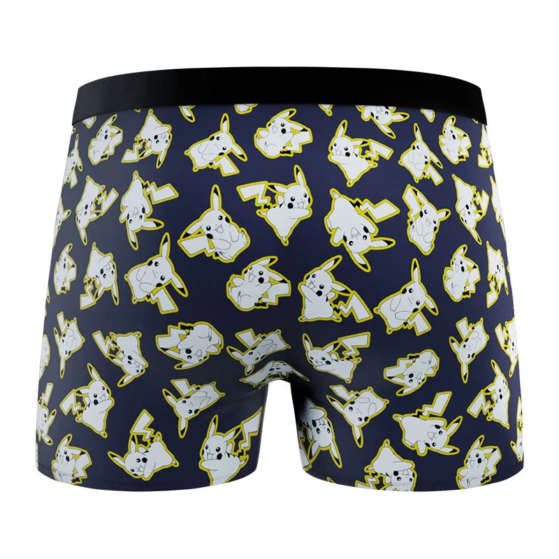4 boxers enfant Pokémon - Noir/Rouge/Blanc/Jaune-7