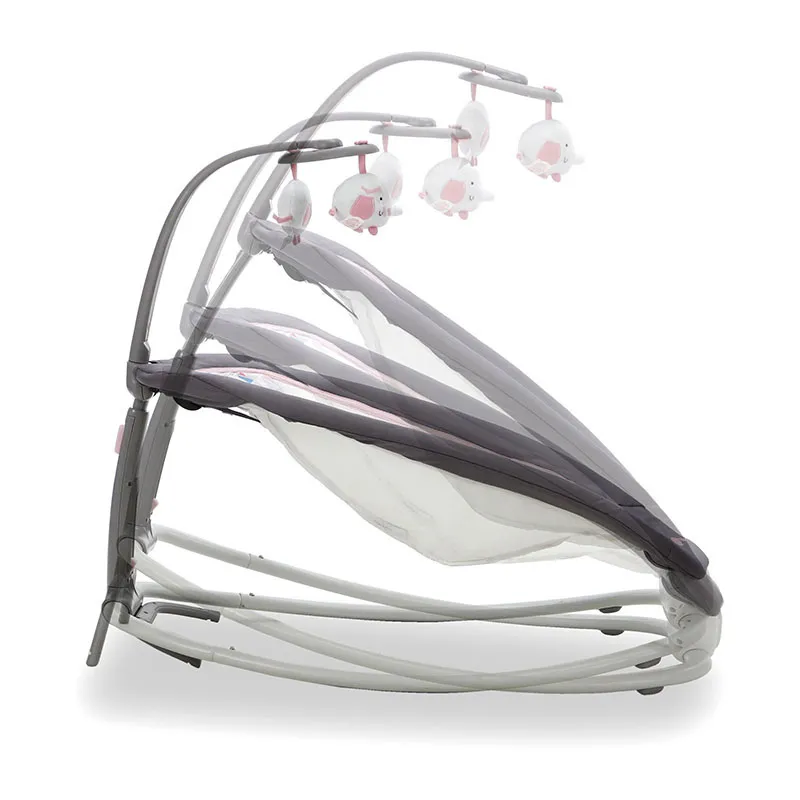 Transat Fold Oiseaux Rose - 0m+-5