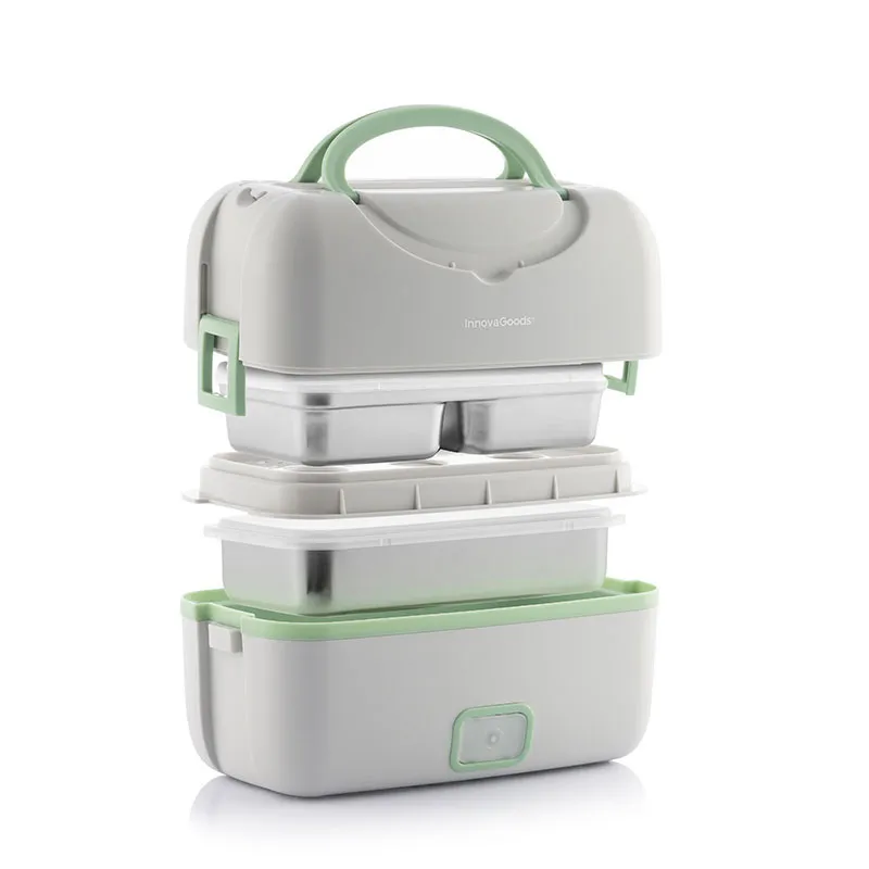 Lunch box élec. vapeur 3en1 + Recettes Beneam - 24x17,5x13cm-1