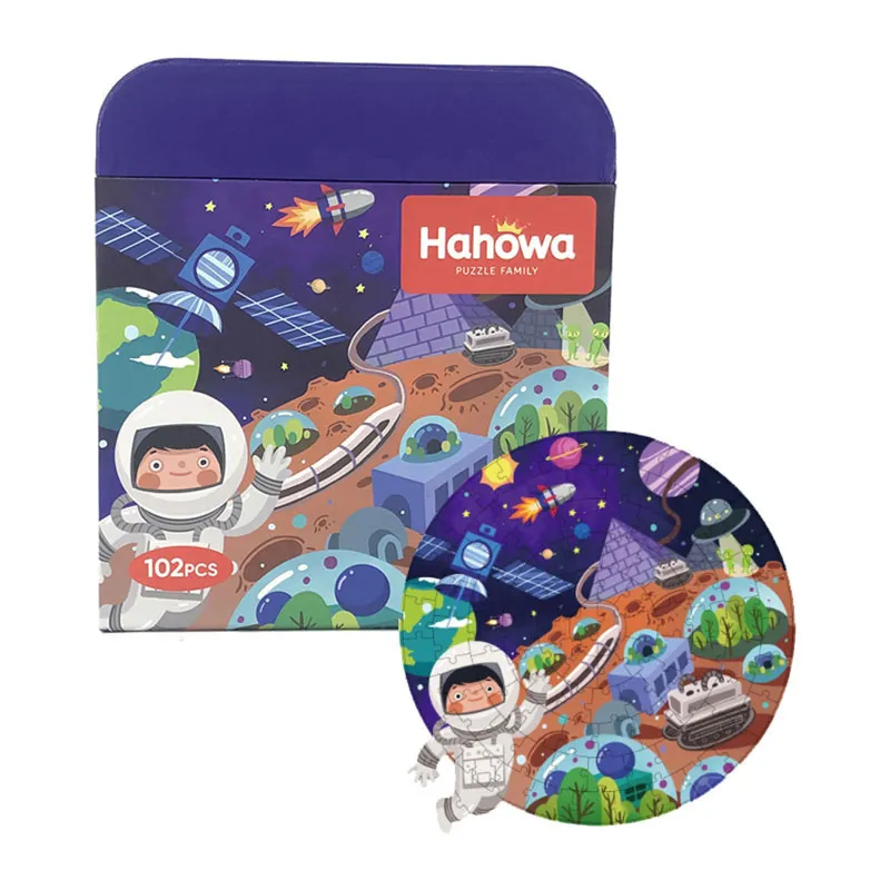Puzzle circulaire Mars City 102pcs - 36m+-0