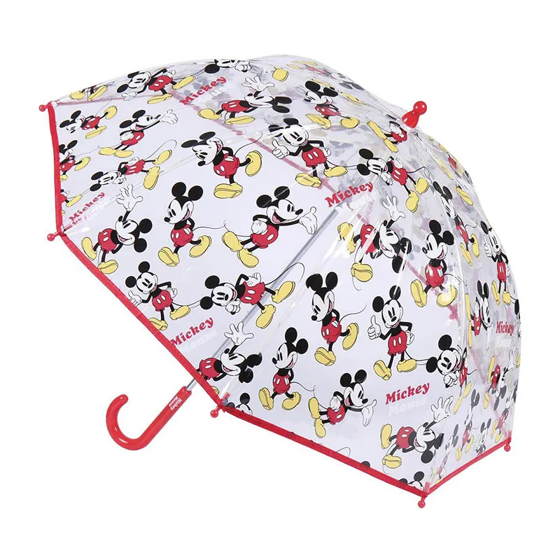 Parapluie cloche Mickey Mouse Cerda - Rouge-0