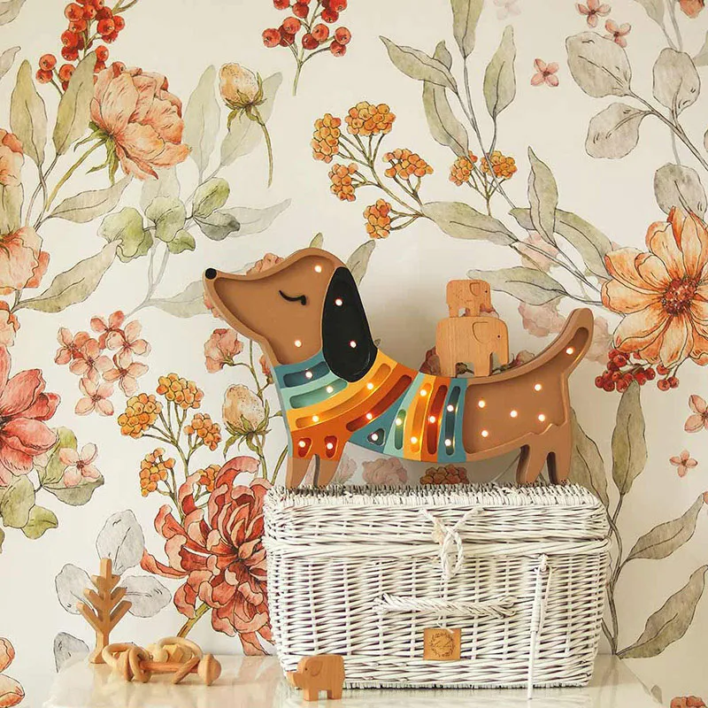 Papier peint Prairie d'automne - 100x280cm-3