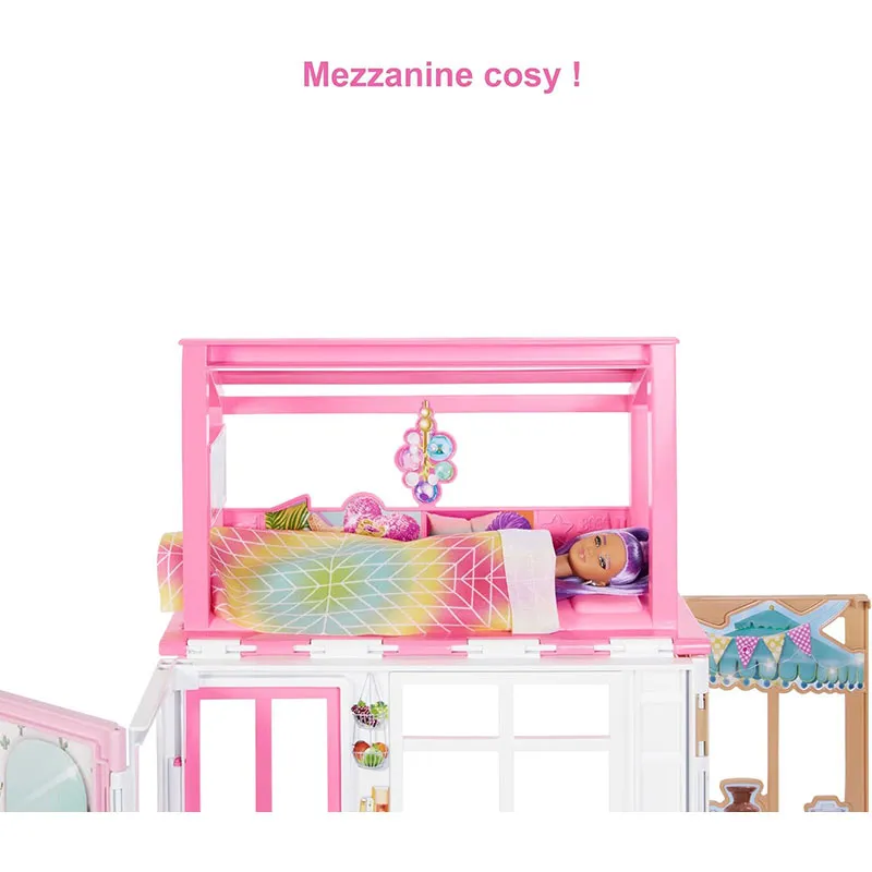 Coffret Maison sur 2 niveaux Barbie - 3+-6