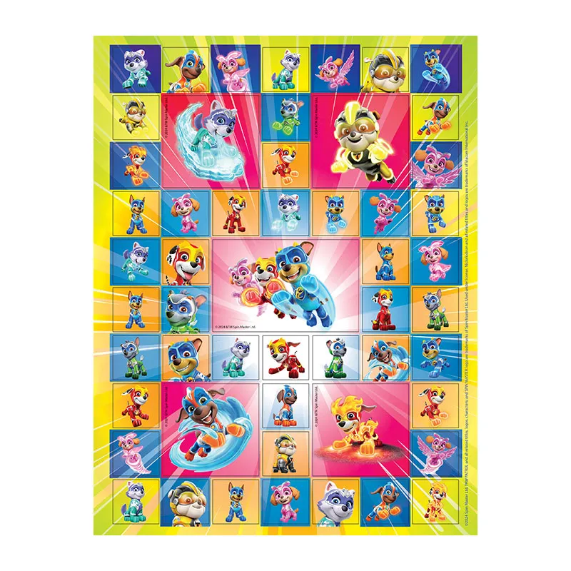 Stickers & Coloriage Super Pat'Patrouille 100pcs - 36m+-2