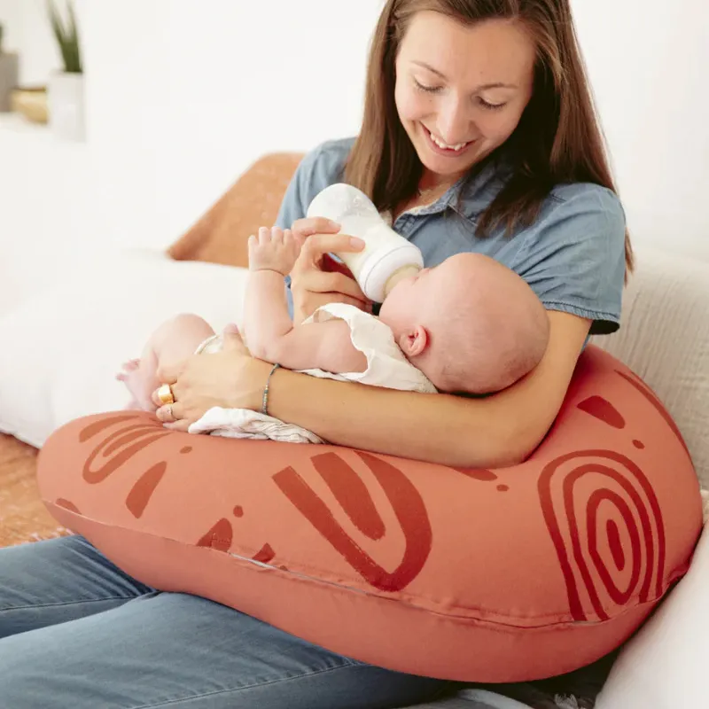 Coussin d'allaitement B. Love - Terracotta-0