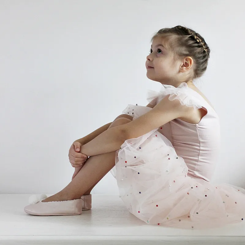 Jupe Tutu ballerine Rose poudré - Plusieurs tailles dispo.-0