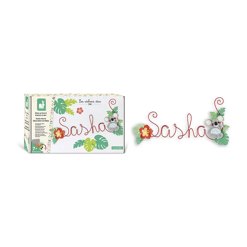 Kit créatif Déco prénom Koala à créer - 7+-10