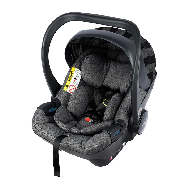 Poussette 4en1 - Coque  I-Size + Base I-Leo Noir - 0m+-10