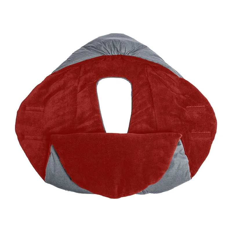 Chancelière Hiver Gris Foncé/Rouge - 0-12 mois-2