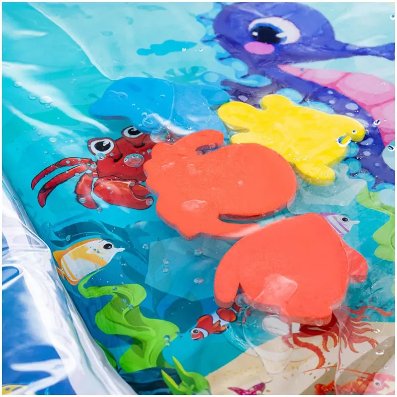 Tapis d'eau gonflable pour bébé Hippocampe - 6m+-3