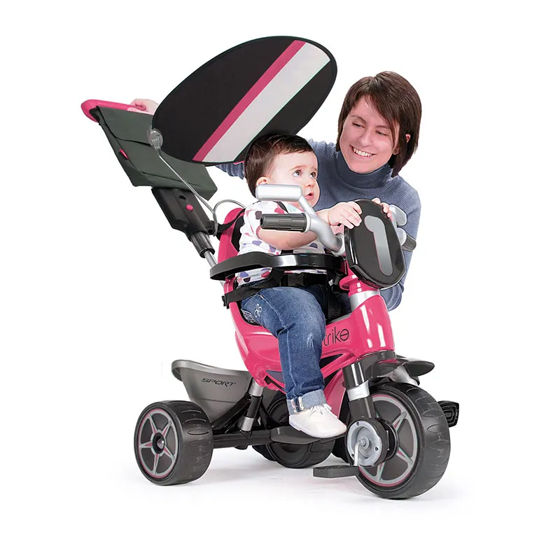 Tricycle évolutif Body Sport Rose - 10m+-1
