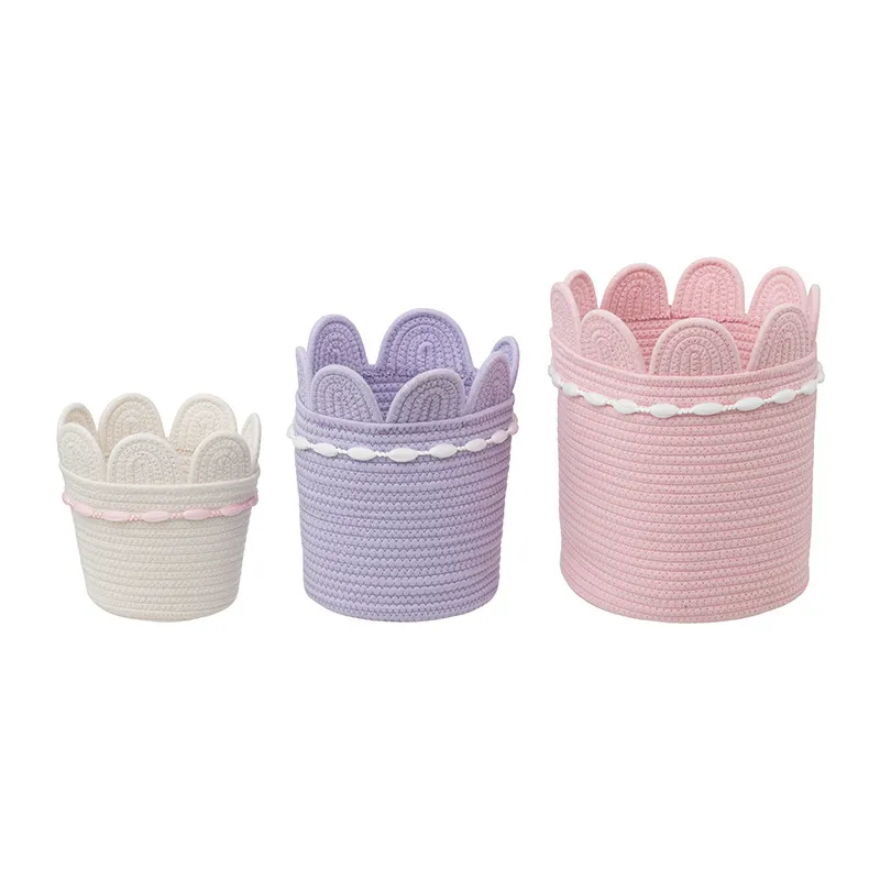 3 Paniers enfant Sirène - ø18/22/26cm-1