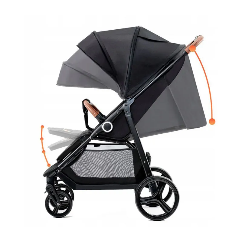Poussette Compacte Grande+ Black - 0m+-16