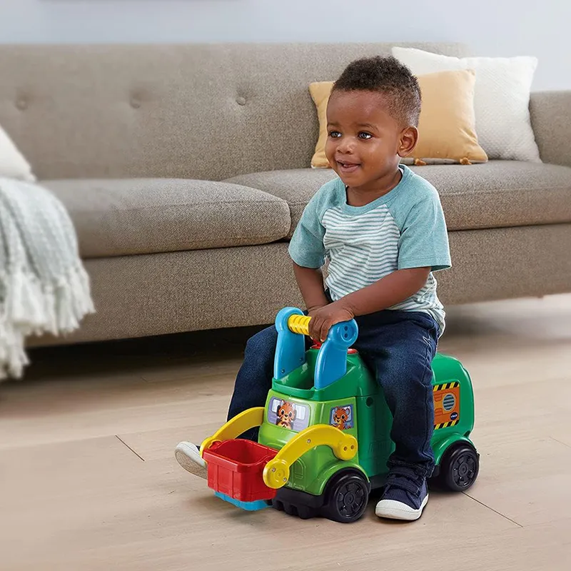 Maxi camion poubelle Recyclo'formes - 18m+-6