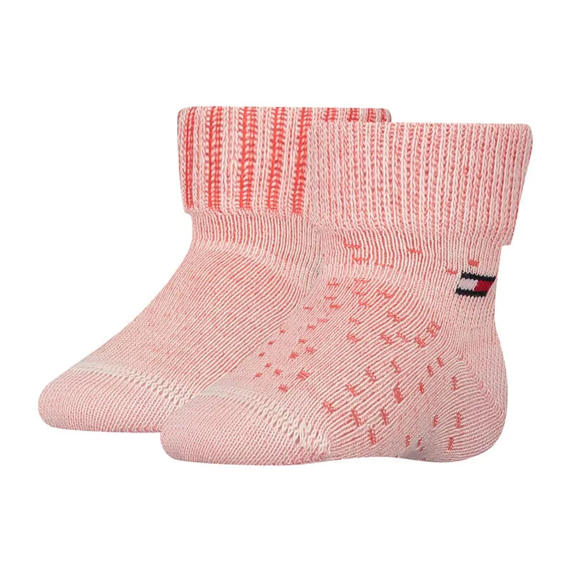 2 paires de chaussettes Pois Bébé - Rouge - TOMMY HILFIGER-0